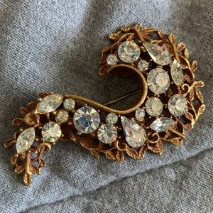Vintage BSK brooch